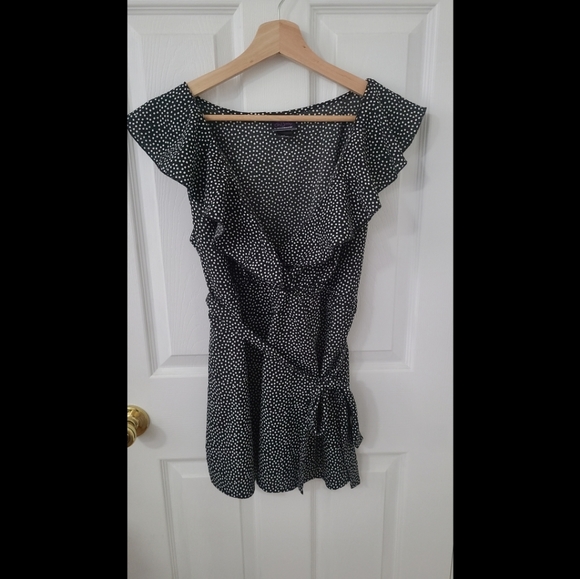 Polka-dot maternity blouse - Picture 1 of 3